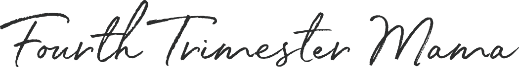 Fourth Trimester Mama logo for postpartum and breastfeeding care kits