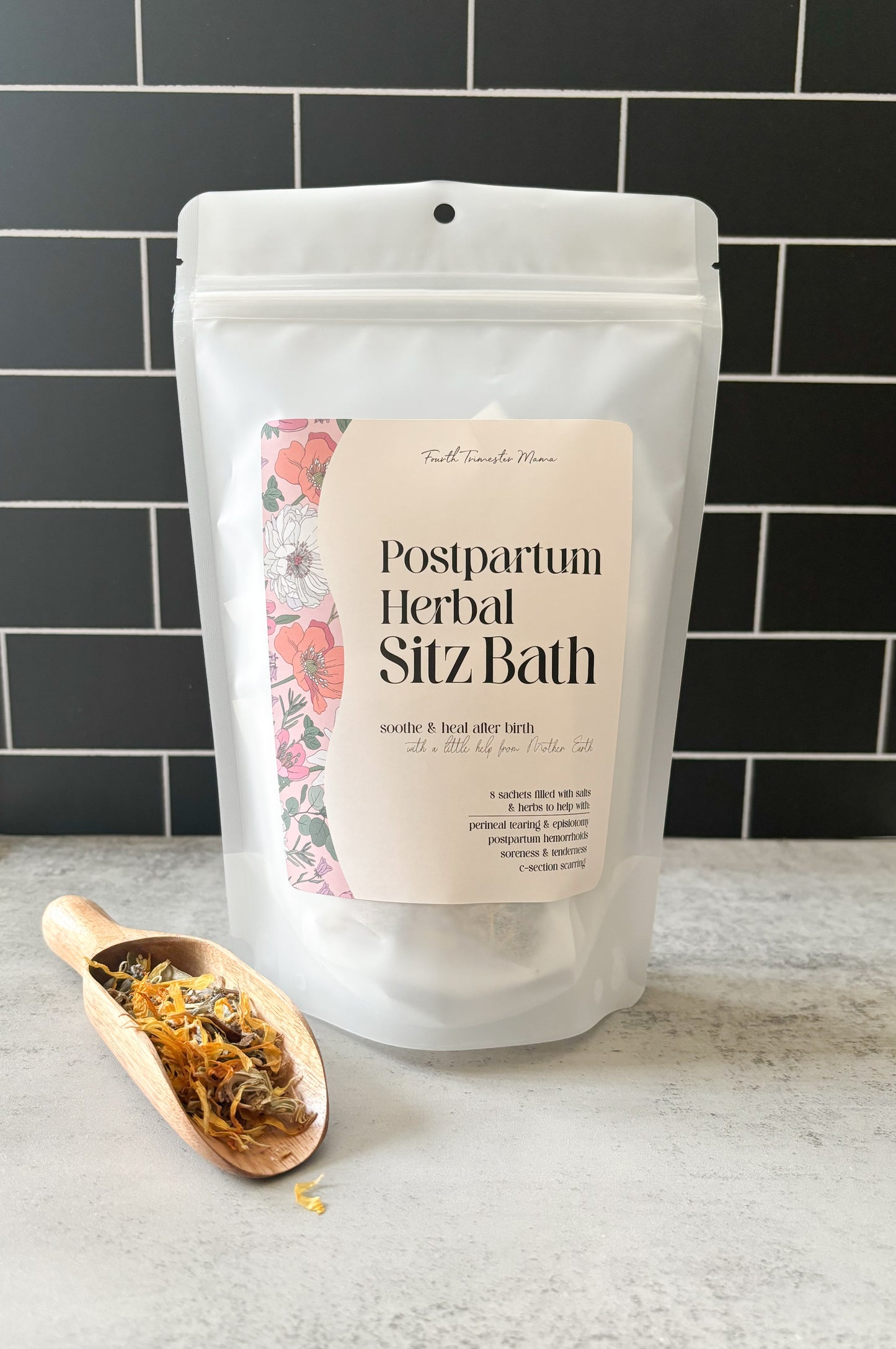 Organic Postpartum Herbal Sitz Bath