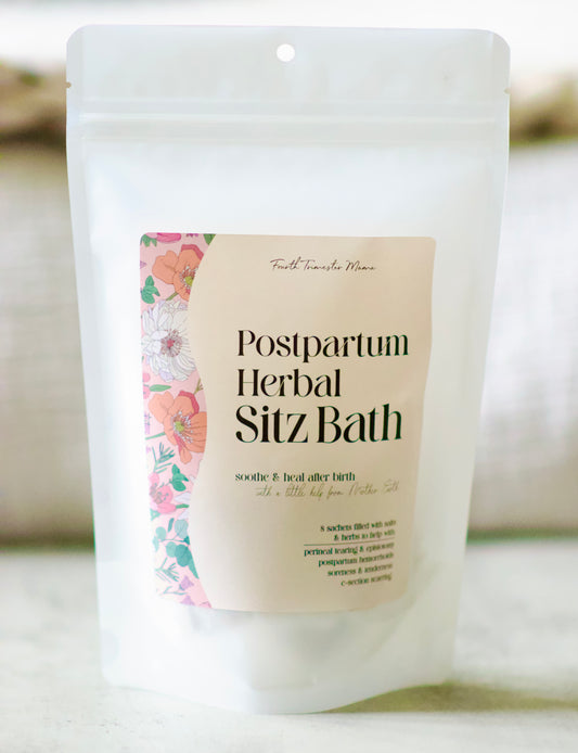 Postpartum Herbal Sitz Bath