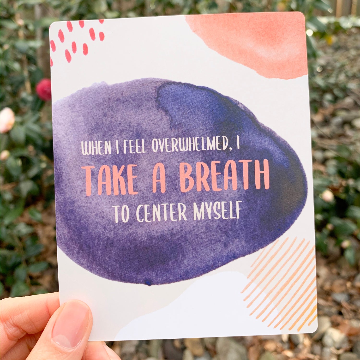 New Mama Affirmation Card from Fourth Trimester Mama