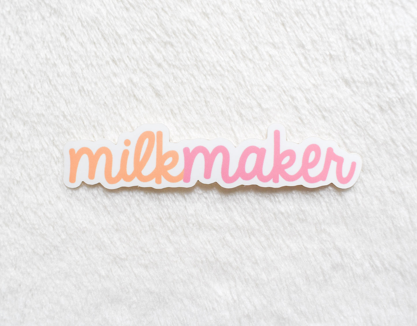 Milk Maker Sticker